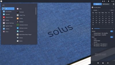 Красивый дистрибутив Linux Solus