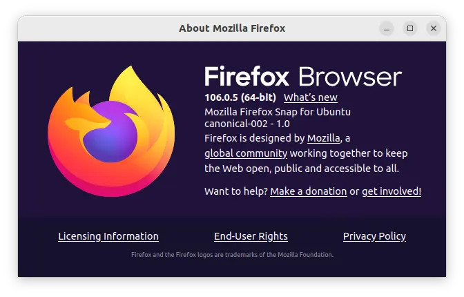 установка firefox ubuntu
